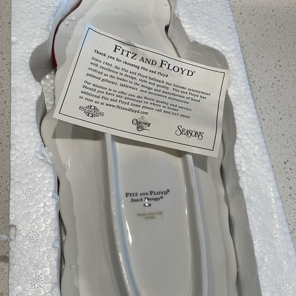 NIB - Fitz and Floyd - Snack Therapy Tray. - Picture 3 of 4